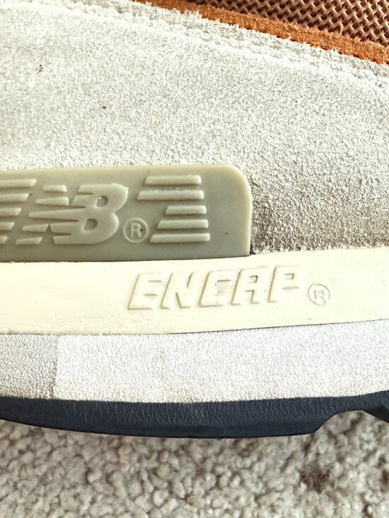 $399 Authentic NEW BALANCE M575 ROG Made in ENGLAND Brown Suede Sneakers Sz.10.5 main image 8